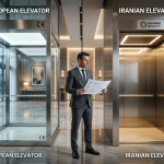 مقایسه آسانسور ایرانی و اروپایی | کدام انتخاب بهتری برای پروژه شماست؟